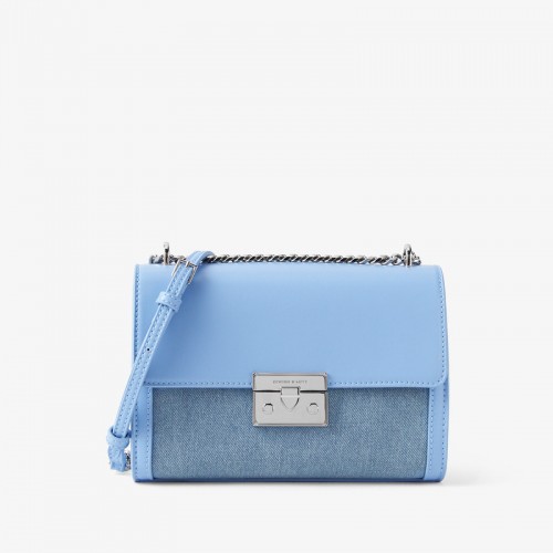 charles and keith denim bag